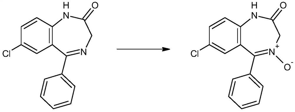 Preparation method of lorazepam intermediate