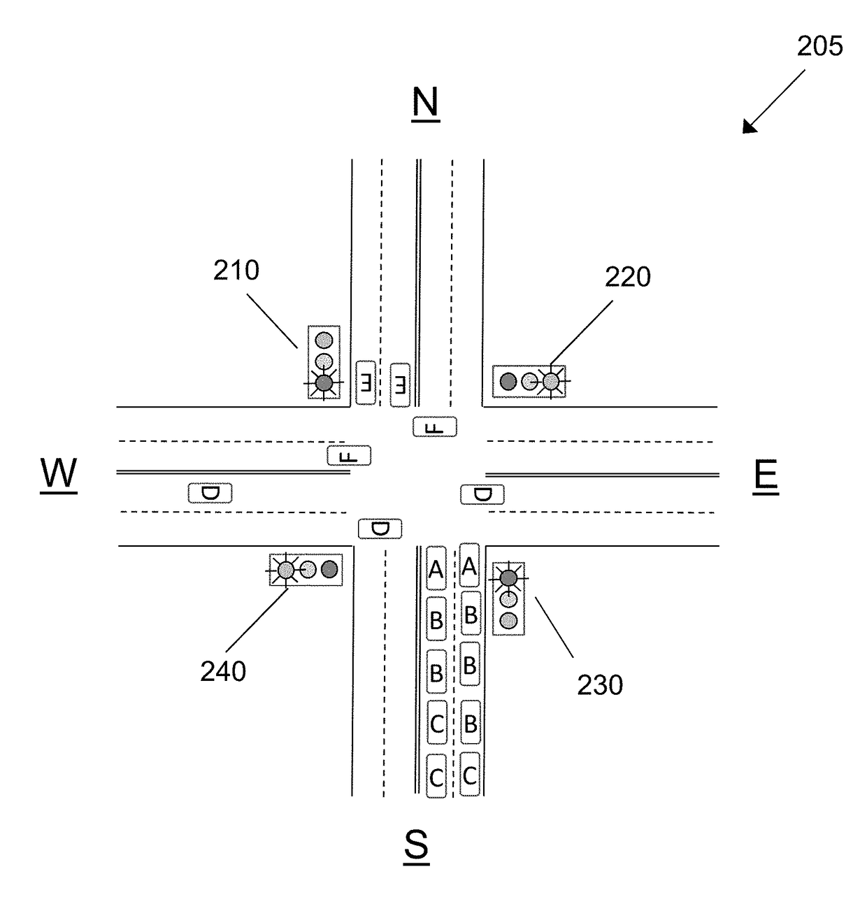 Method, apparatus and computer program product for estimation of road traffic condition using traffic signal data