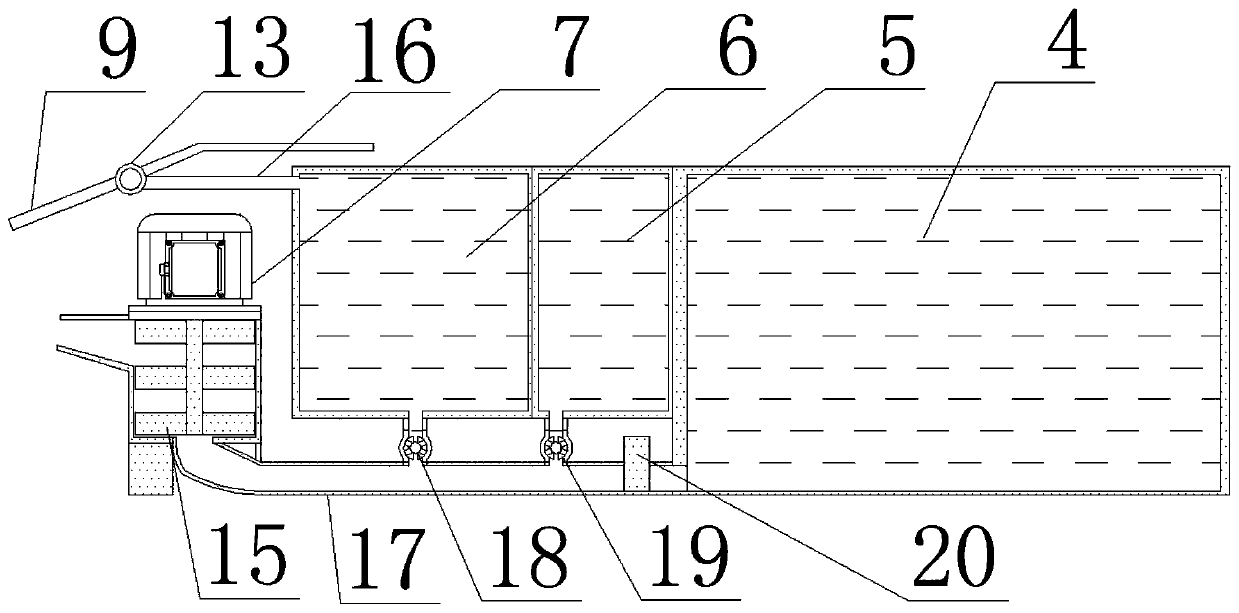 Ship-sinking-preventing expansion device