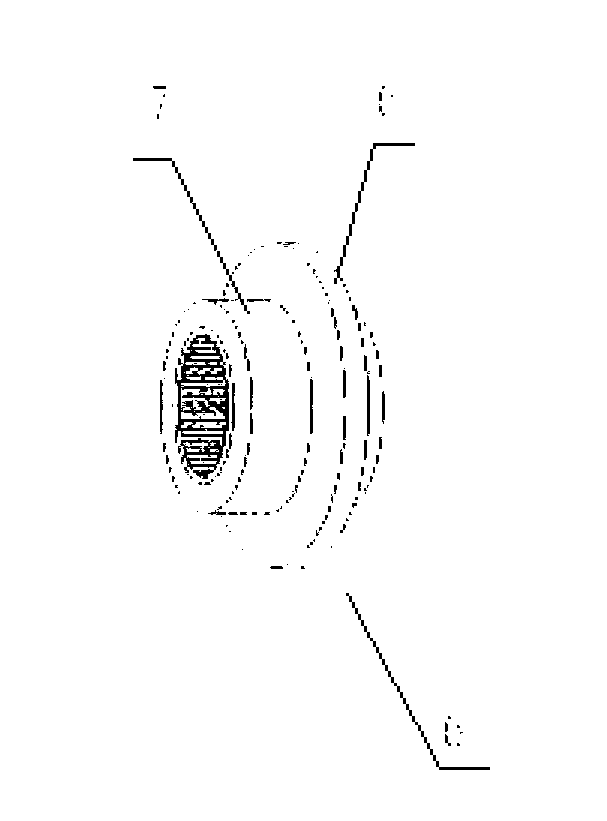 Double-screw extruder for preparing textured fiber protein