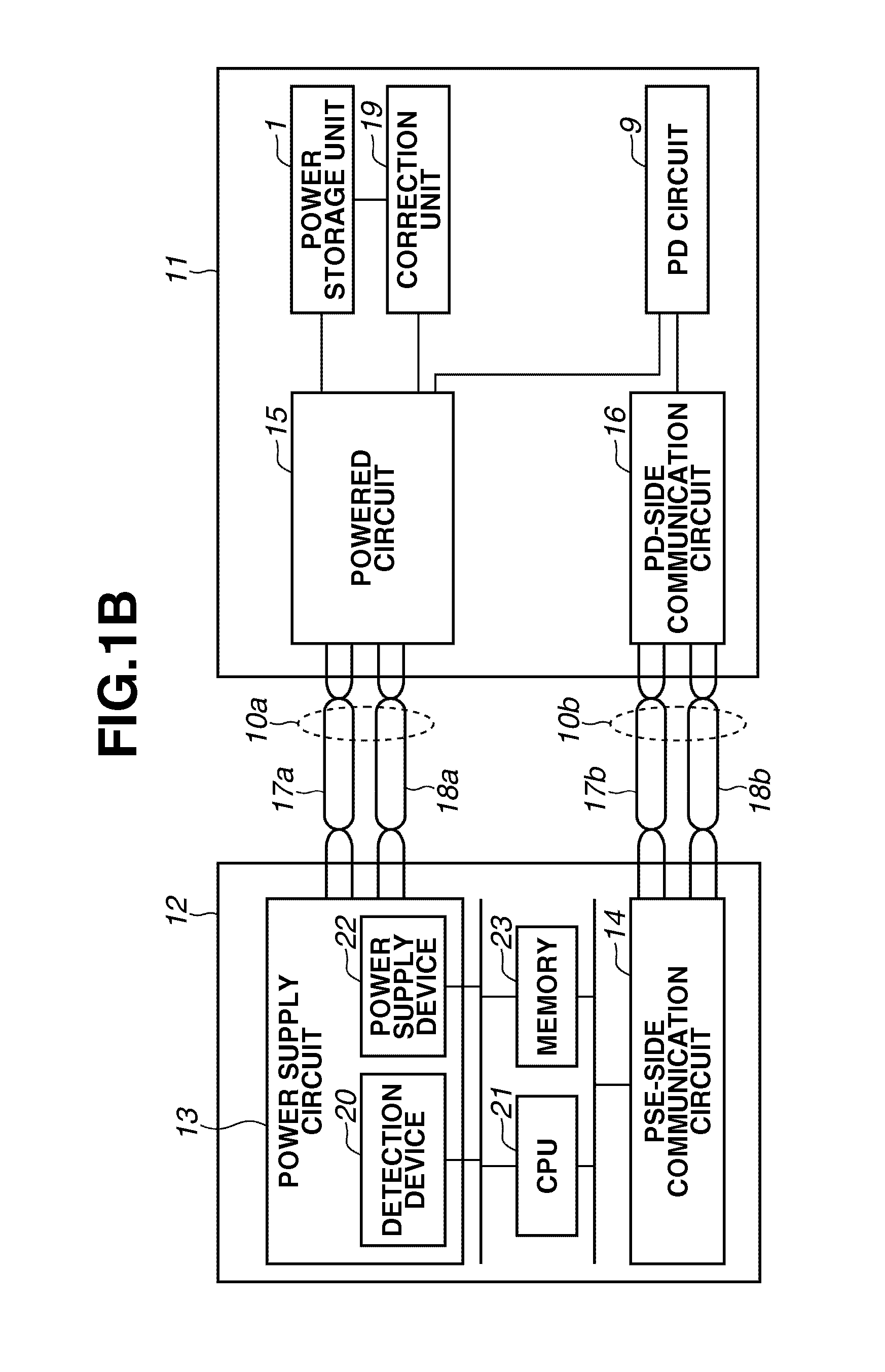 Power supply system, powered device, and power reception method