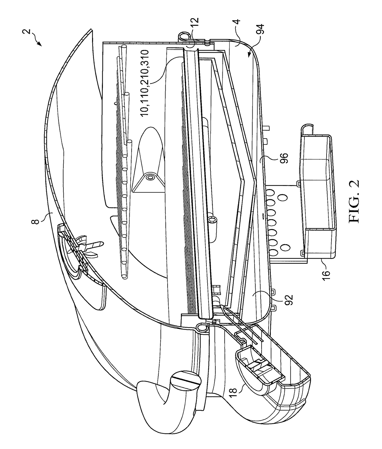 High performance electric grill, method, and heat radiating module