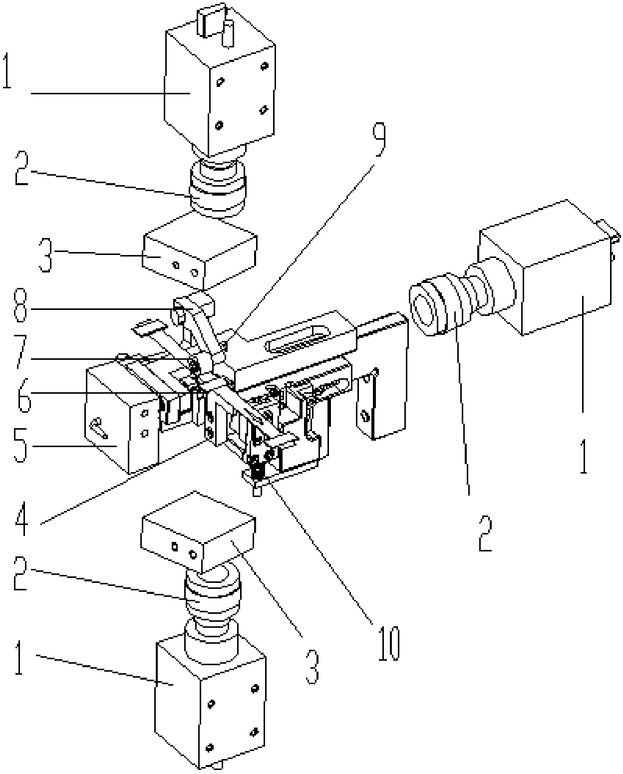 Machine vision-based battery tab detection method and detection system thereof