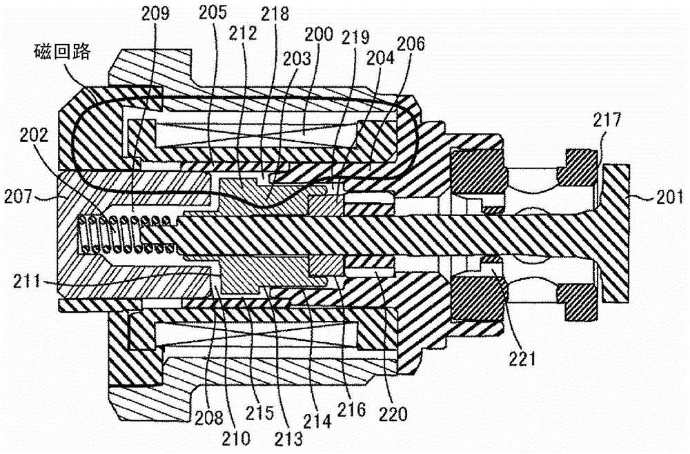 Electromagnetic flow control valve and high pressure fuel supply pump using same