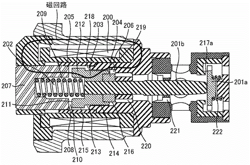 Electromagnetic flow control valve and high pressure fuel supply pump using same