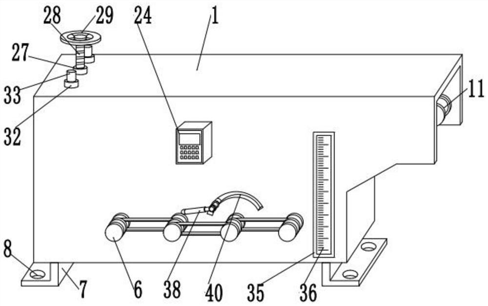 Stretching device for producing welding wire