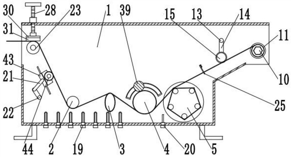 Stretching device for producing welding wire