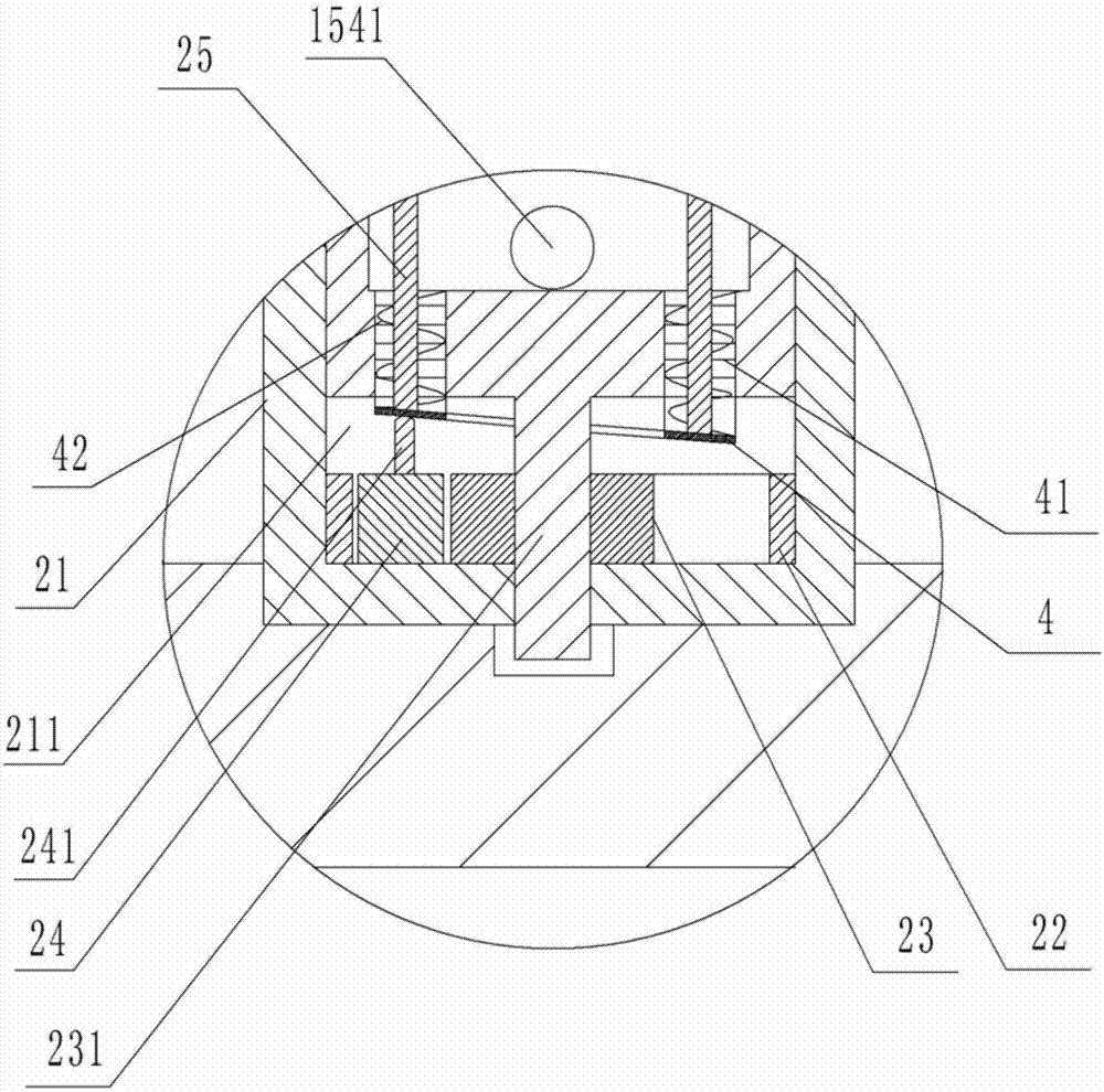 Dust removal sedimentation device