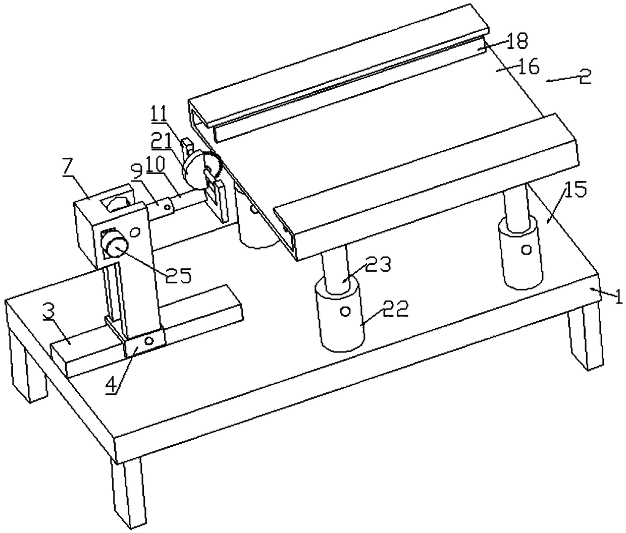 Plate cutting machine