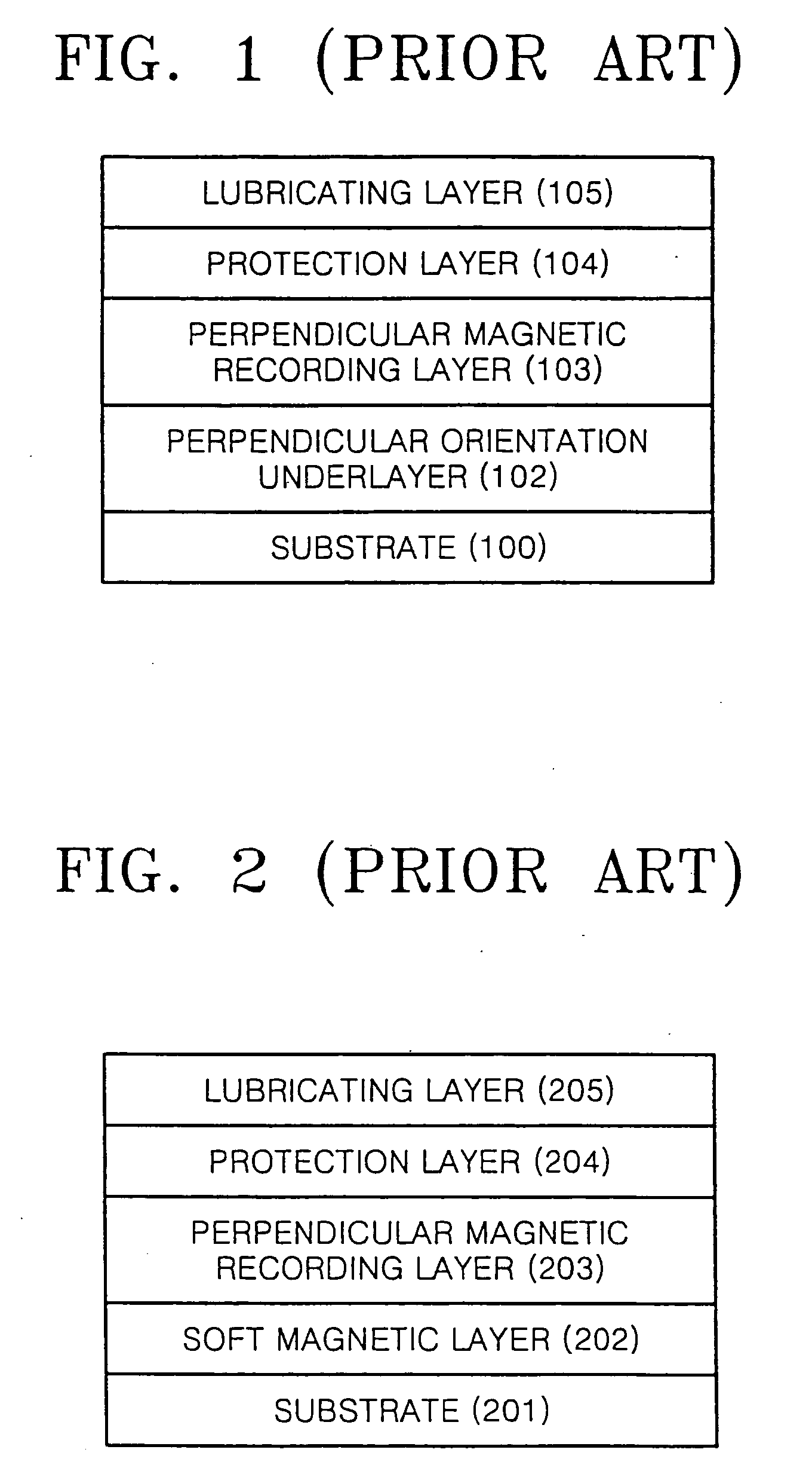 Perpendicular magnetic recording media