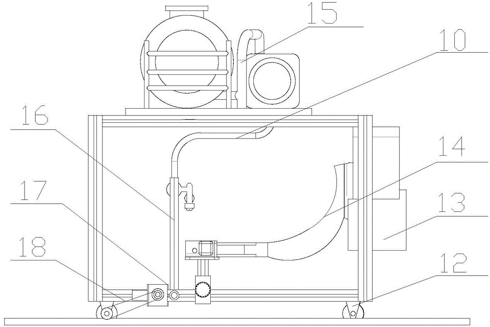 An all-in-one machine for tobacco seedling inoculation, spraying and fertilization and its operation method