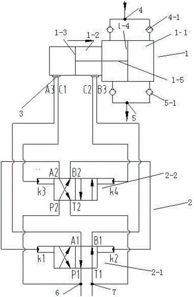 Automatic reversing water pump