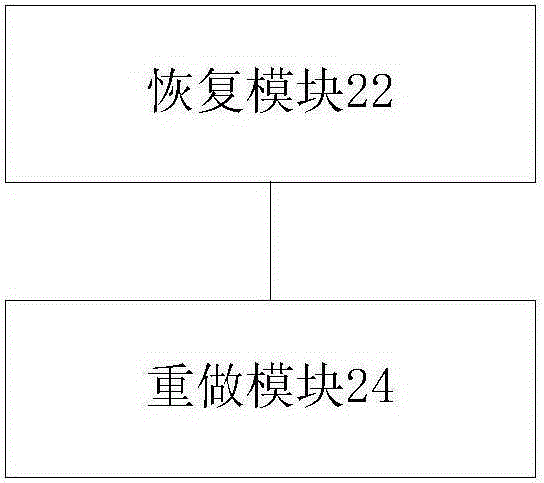 Method and device for recovering data snapshot