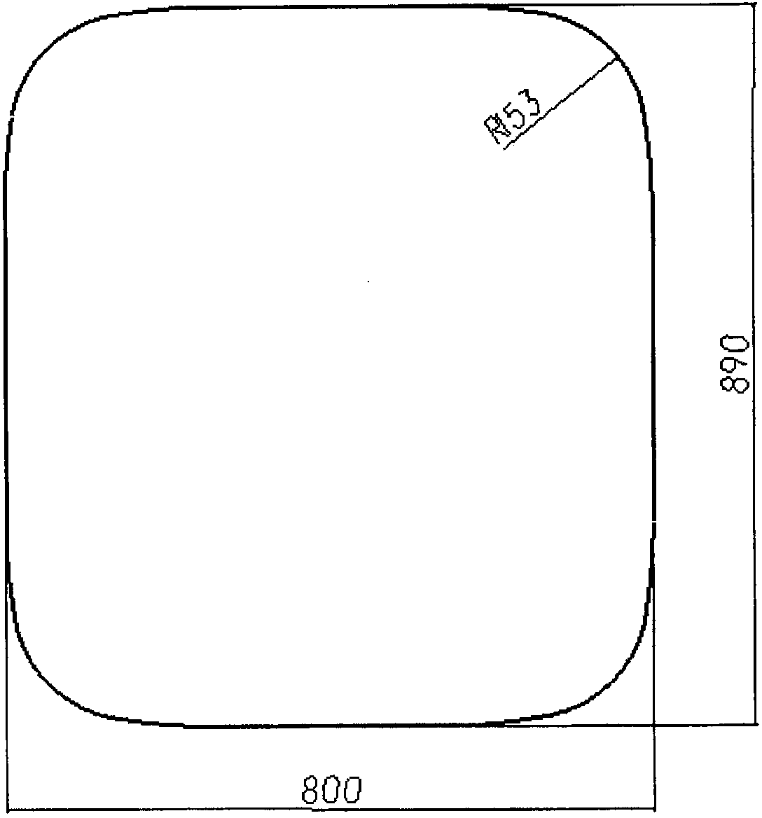 Method for designing forming dies for low-double-curvature sheet metal parts