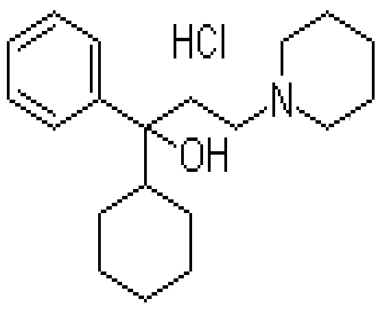 Preparation method of benzhexol hydrochloride