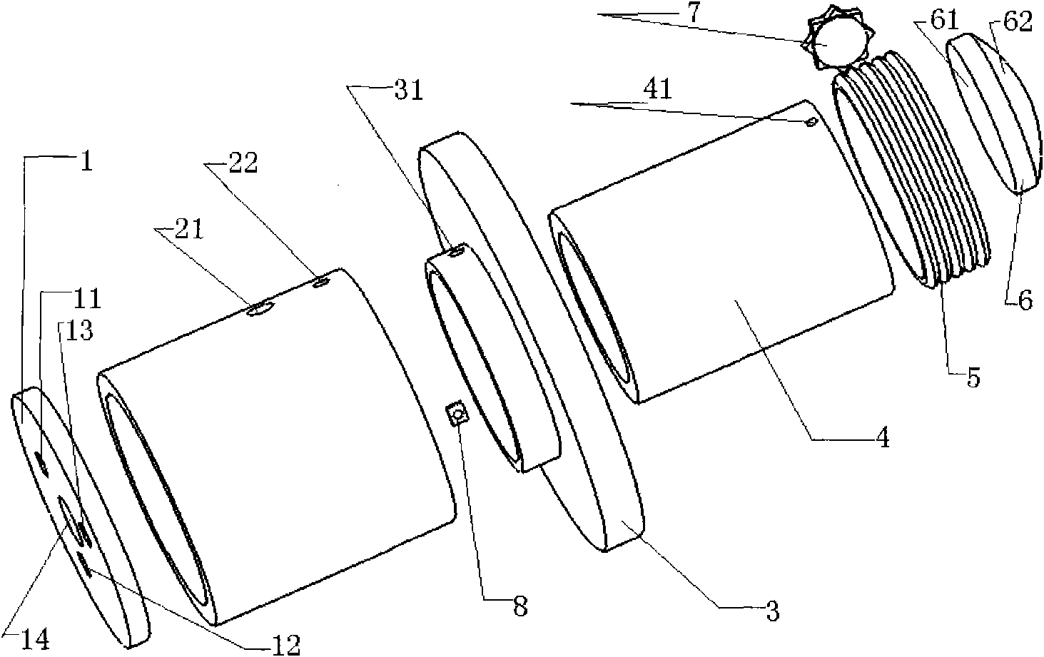 Focusable light source structure