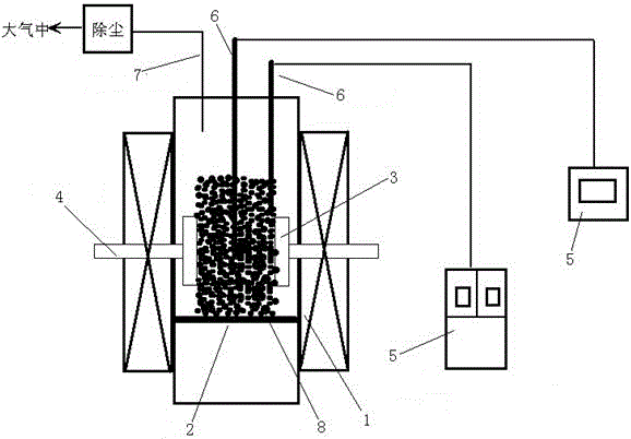 Method and device for determining expansion and shrinkage performance of coal for production