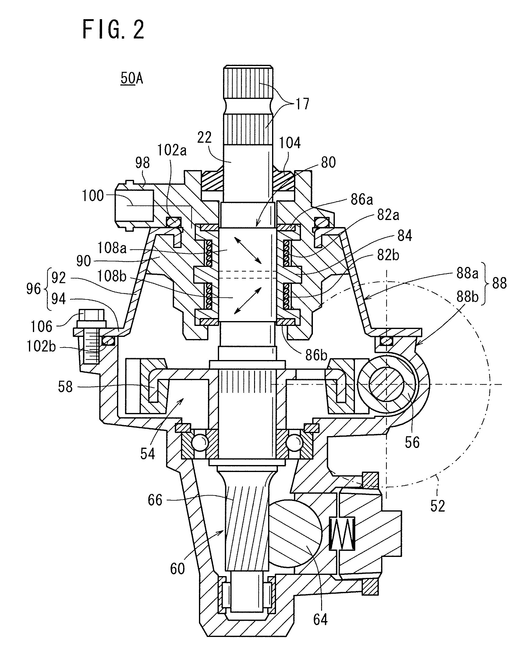 Magnetostrictive torque sensor and electrical power steering device