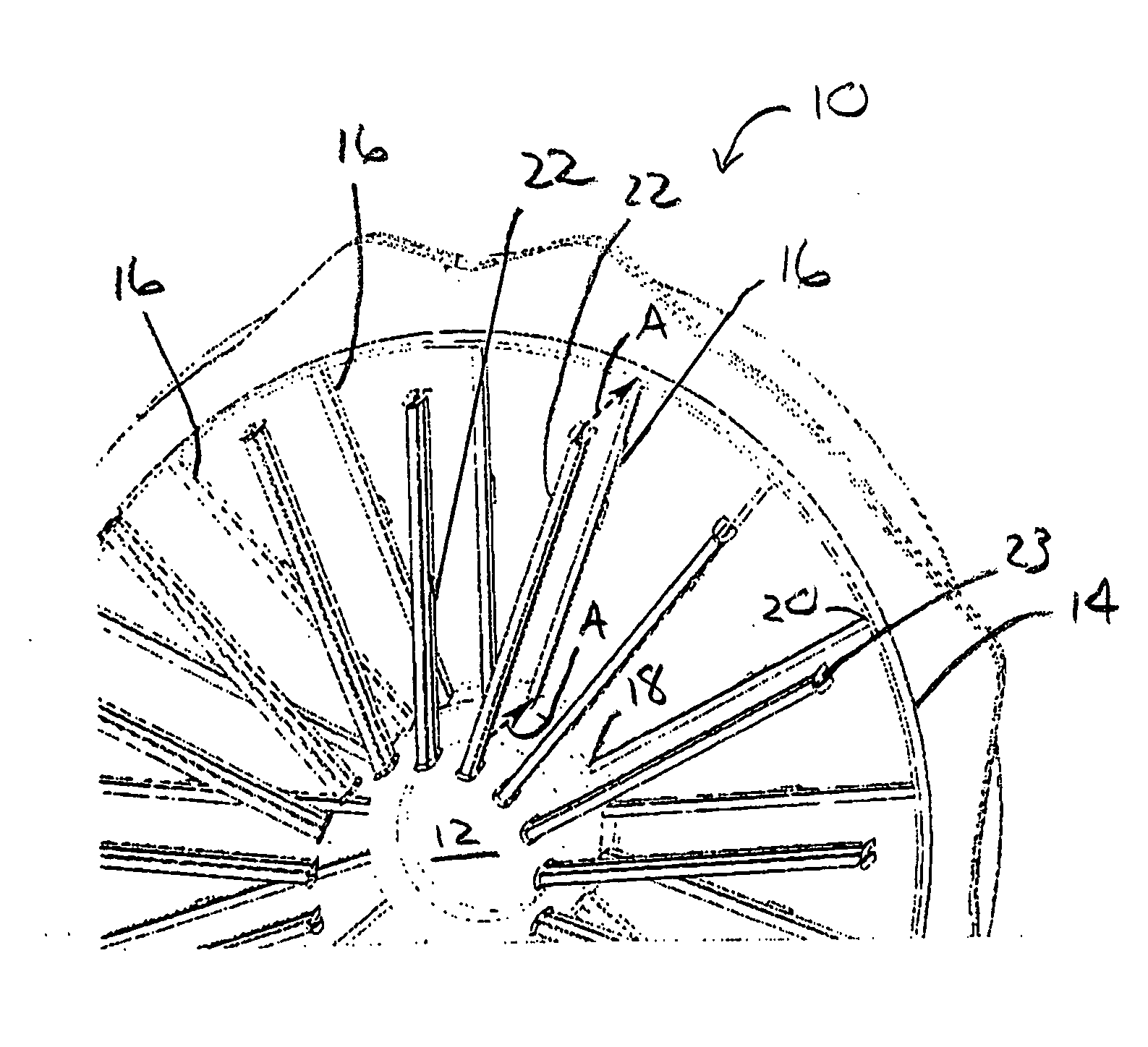 Electrothermal inlet ice protection system