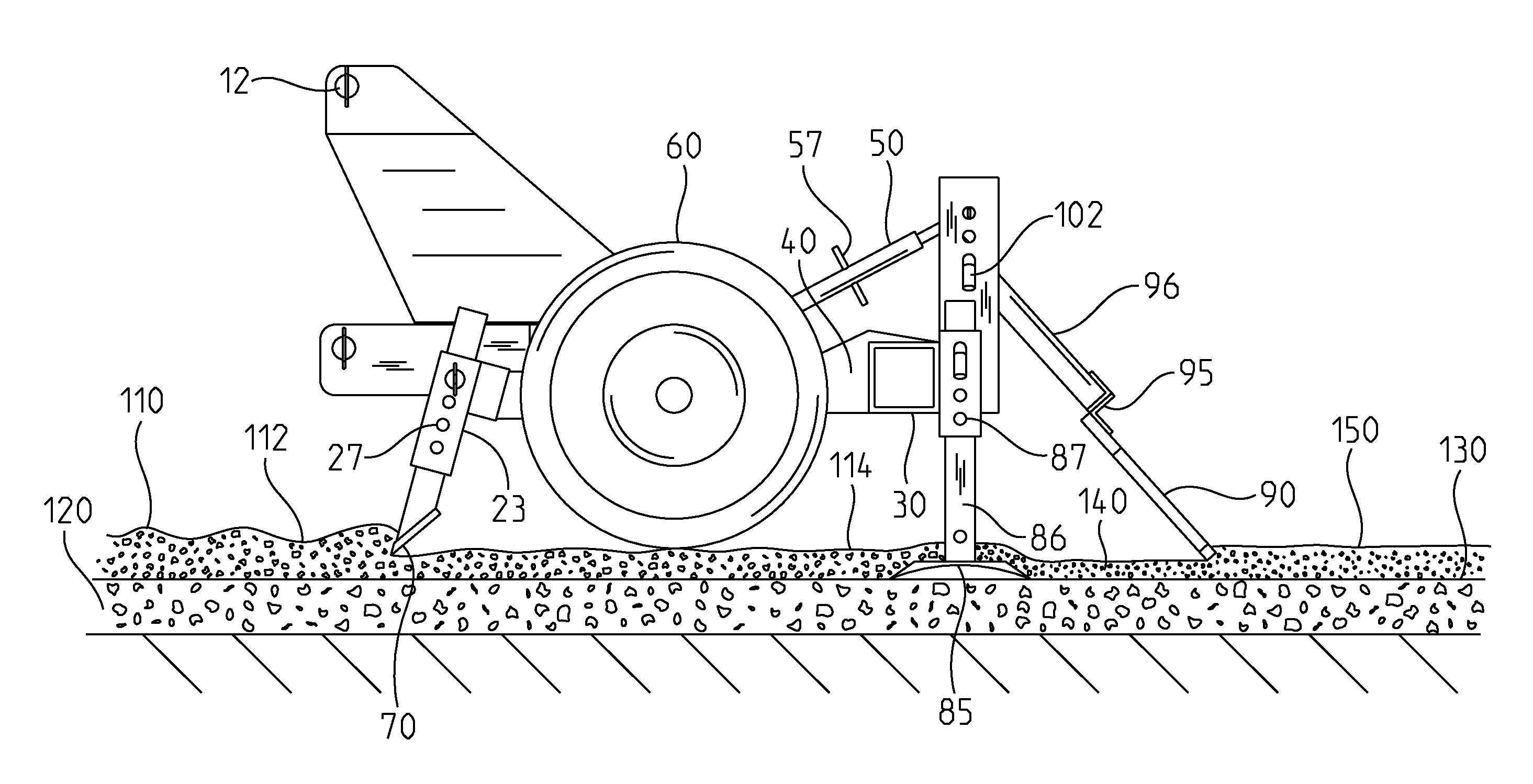 Implement and method for preparing and maintaining dirt arena footing