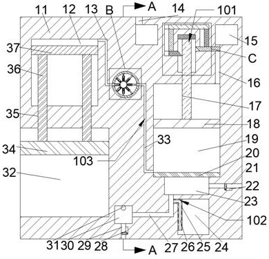 Hydraulic press capable of dissipating heat and automatically supplementing oil