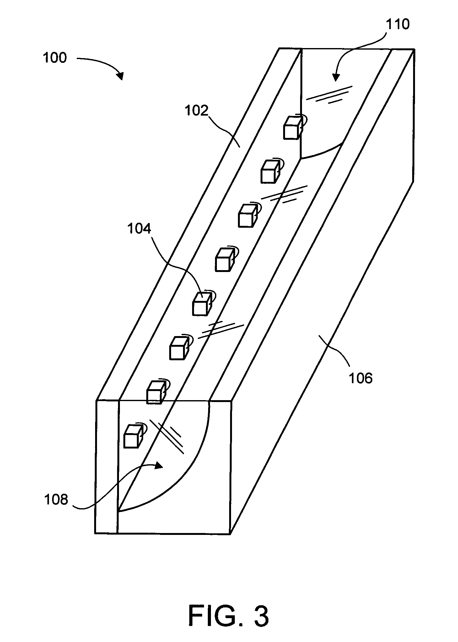 Indirect lighting device for light guide illumination