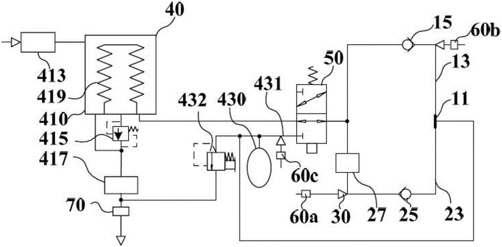 Anesthesia breathing device integrated with sterilization function