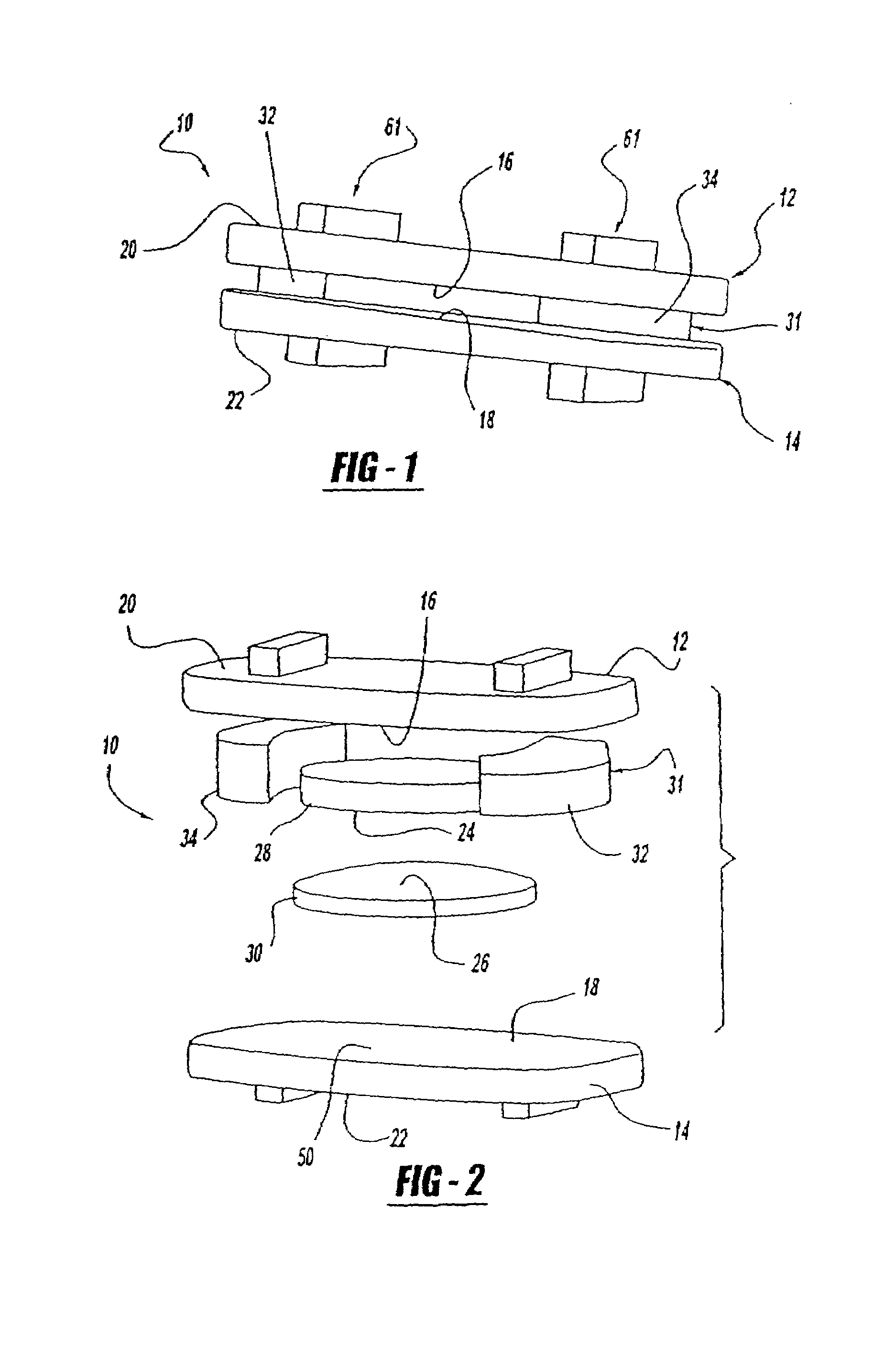 Artificial intervertebral disc