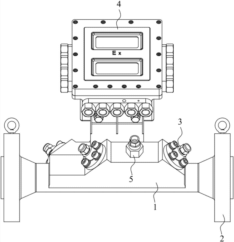 Ultrasonic flowmeter