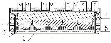 Thin-film capacitor for high-temperature-resistant and high-humidity-resistant application and processing method thereof