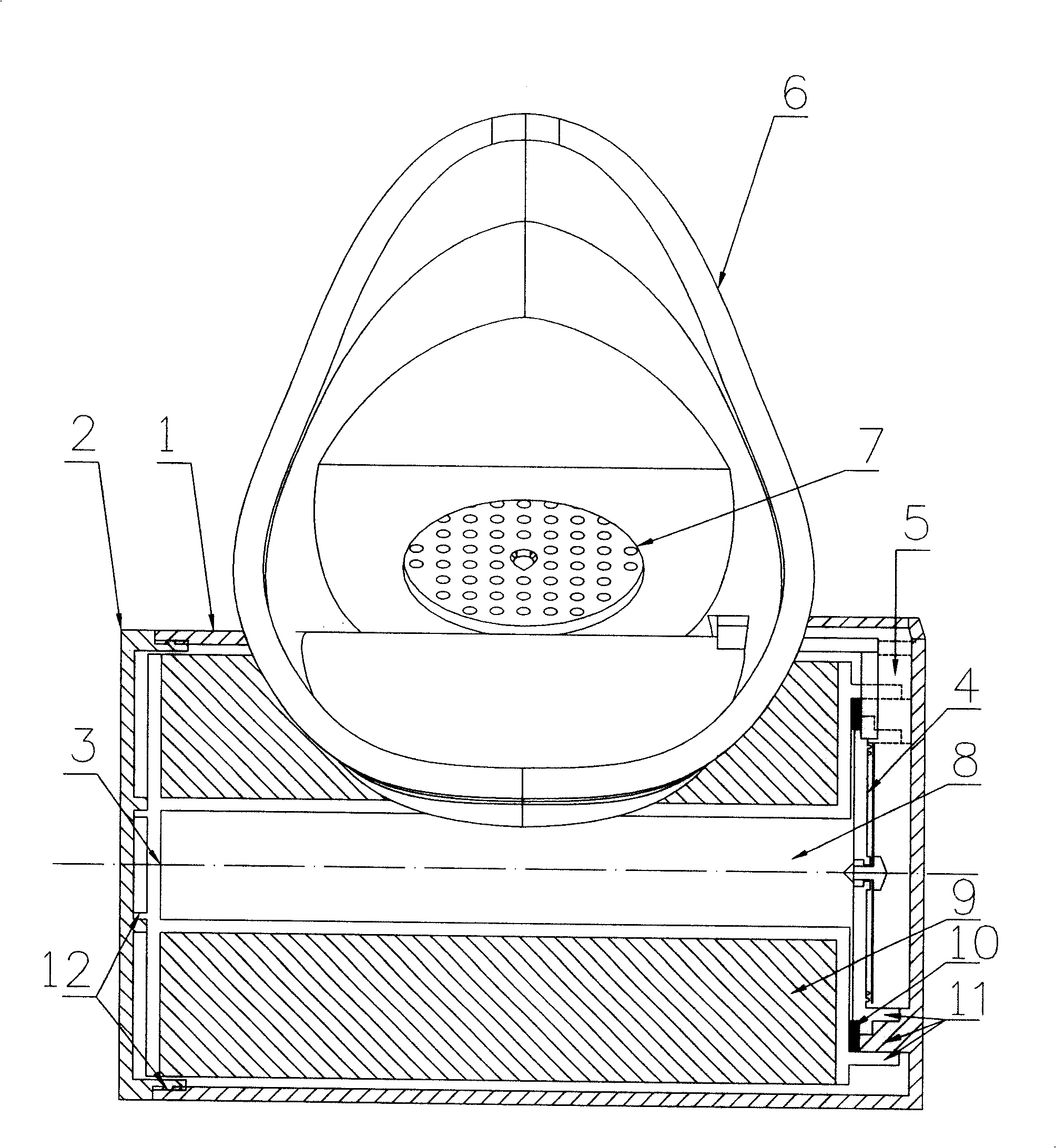 Bucket type face mask