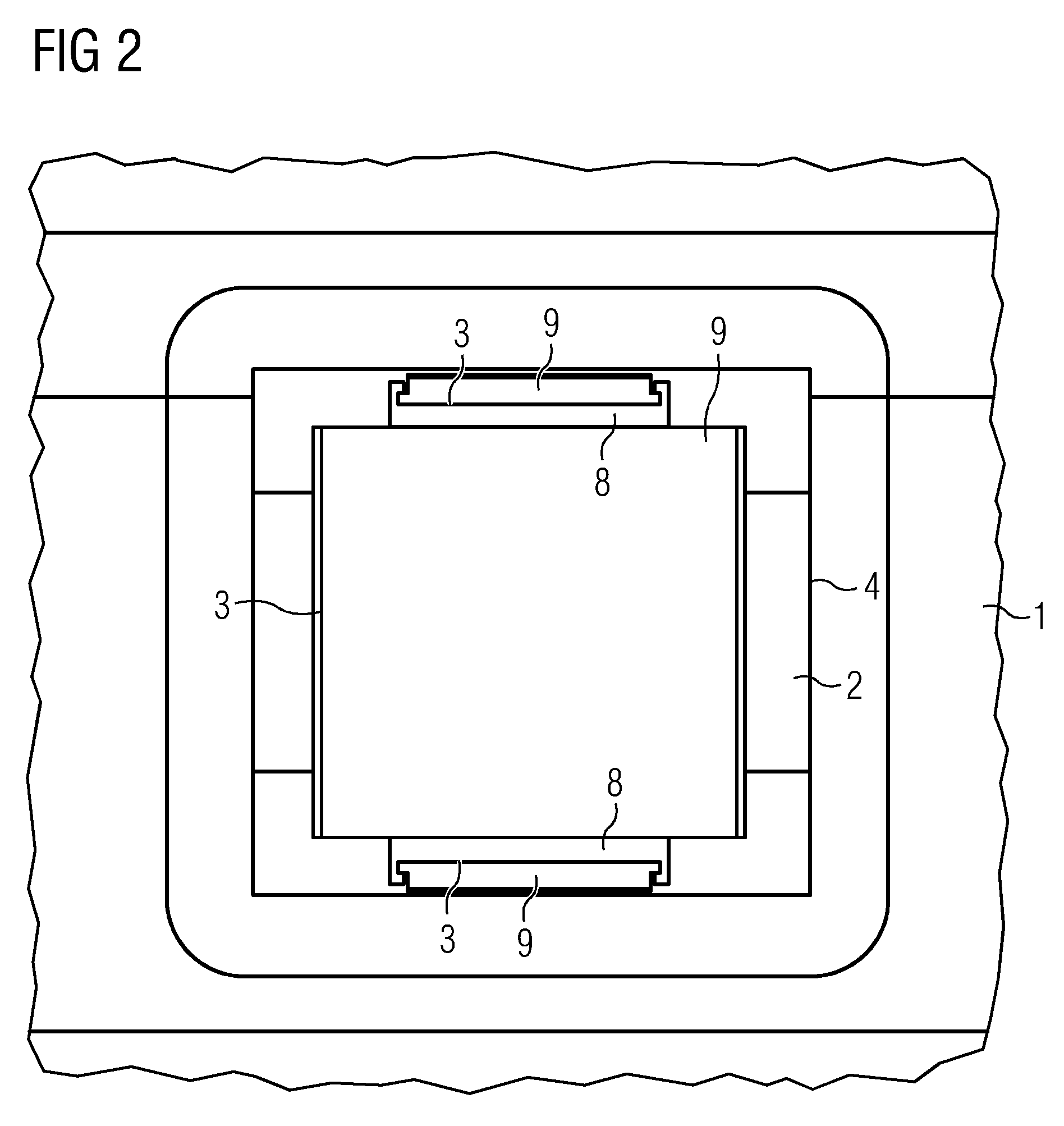 Slide bearing and method to perform service at the sliding bearing