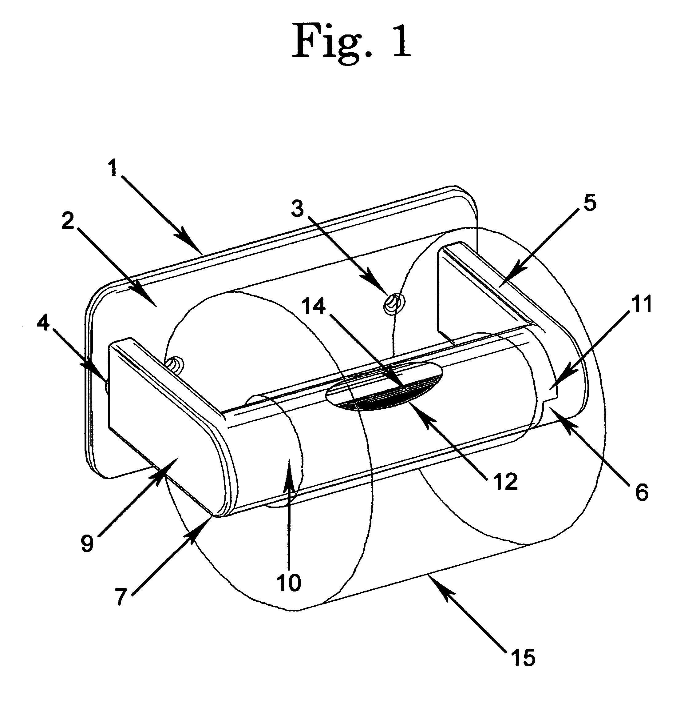 Pivoting toilet tissue roll holder with auxiliary toilet tissue