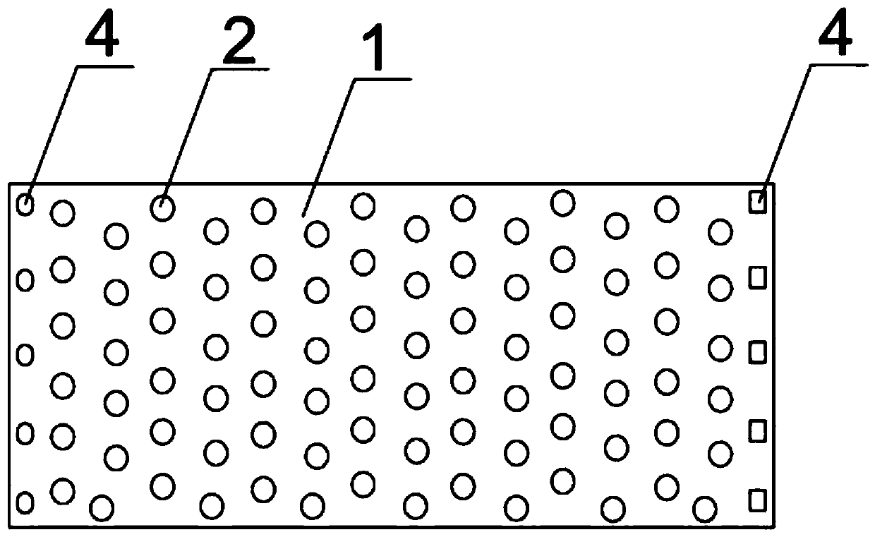 Honeycomb uterus group breeding-type lawn turf production method