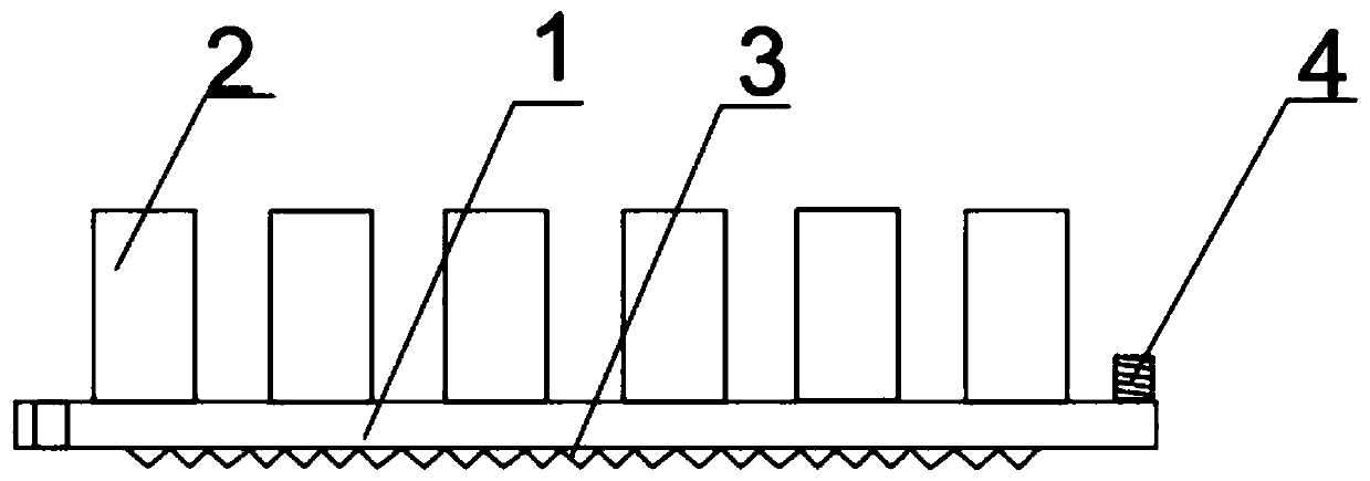 Honeycomb uterus group breeding-type lawn turf production method