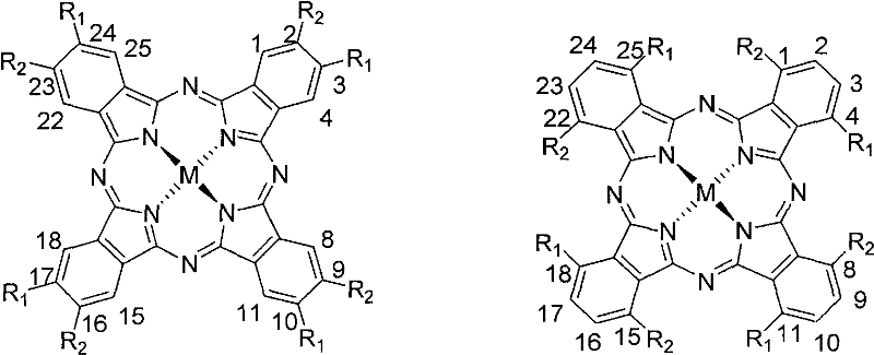 Organic-functionalized non-aggregated phthalocyanine and preparation method thereof