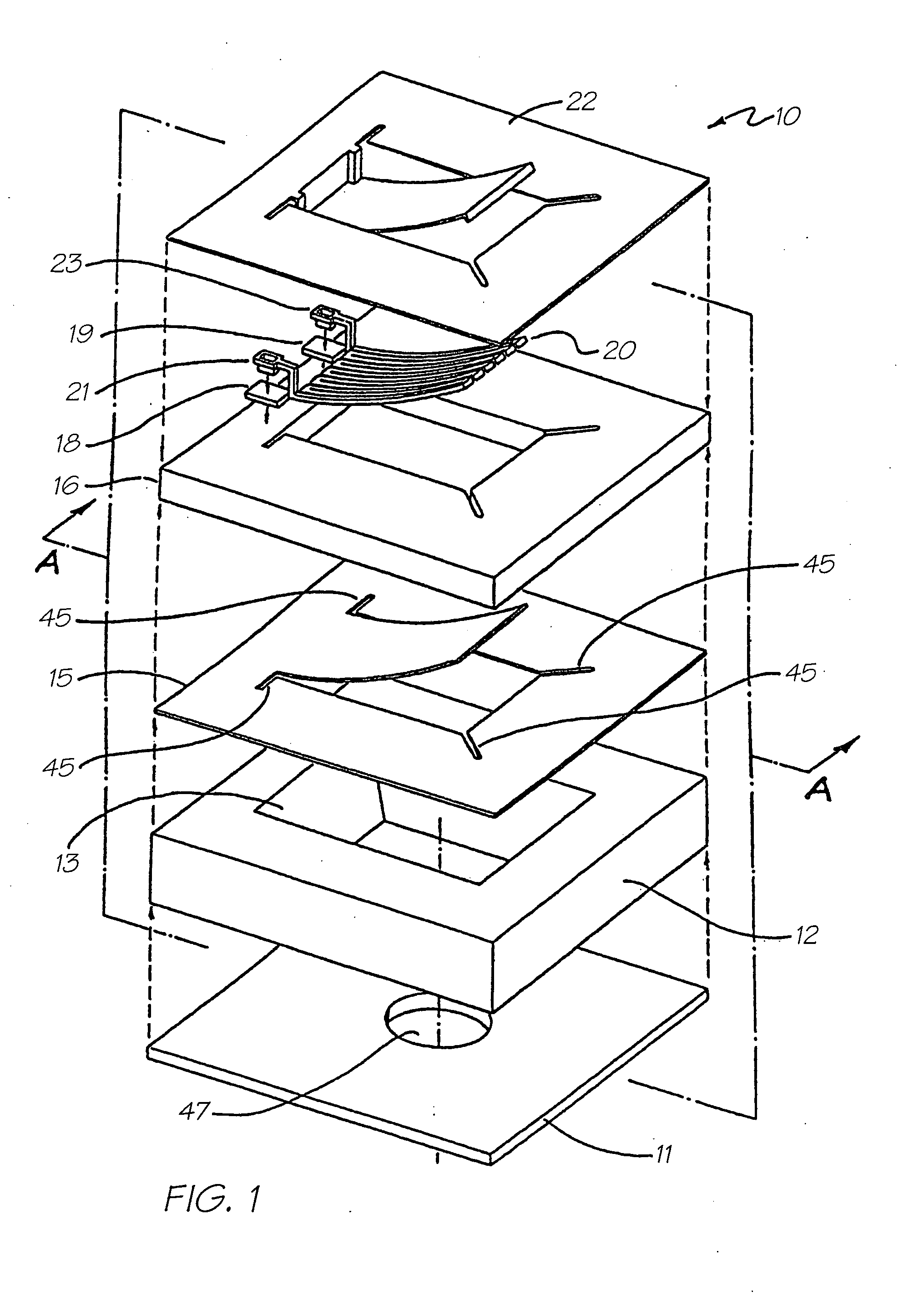 Printhead integrated circuit with low power operation