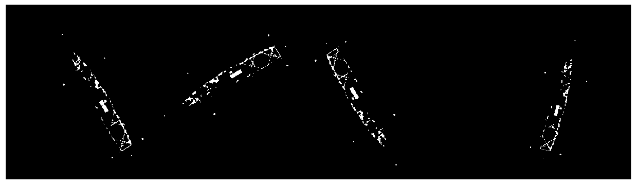 Remote sensing image target sample generation method for deep learning