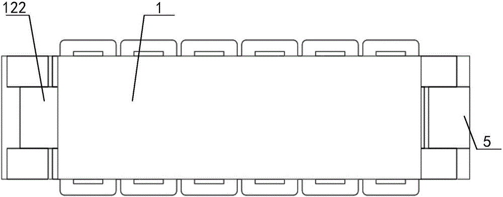 Linear motion structure of permanent magnet synchronous linear motor