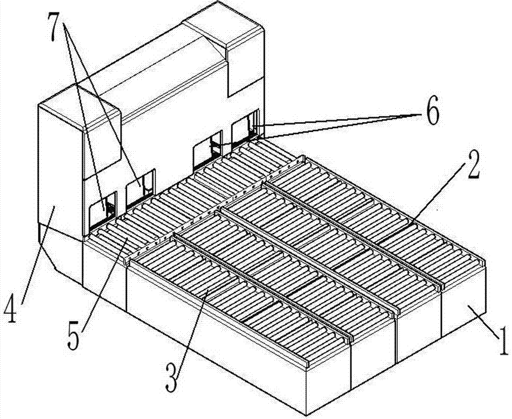 Intelligent sorting platform for cold storage