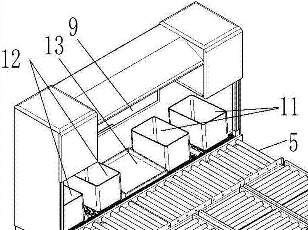 Intelligent sorting platform for cold storage