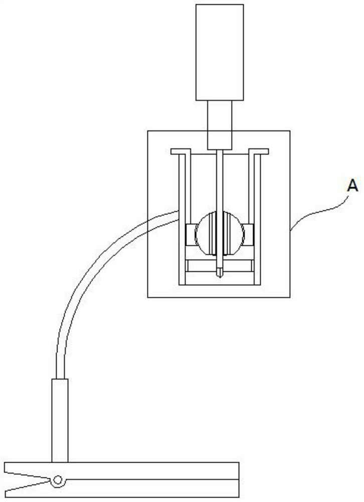 A device for removing bone nails with convenient positioning