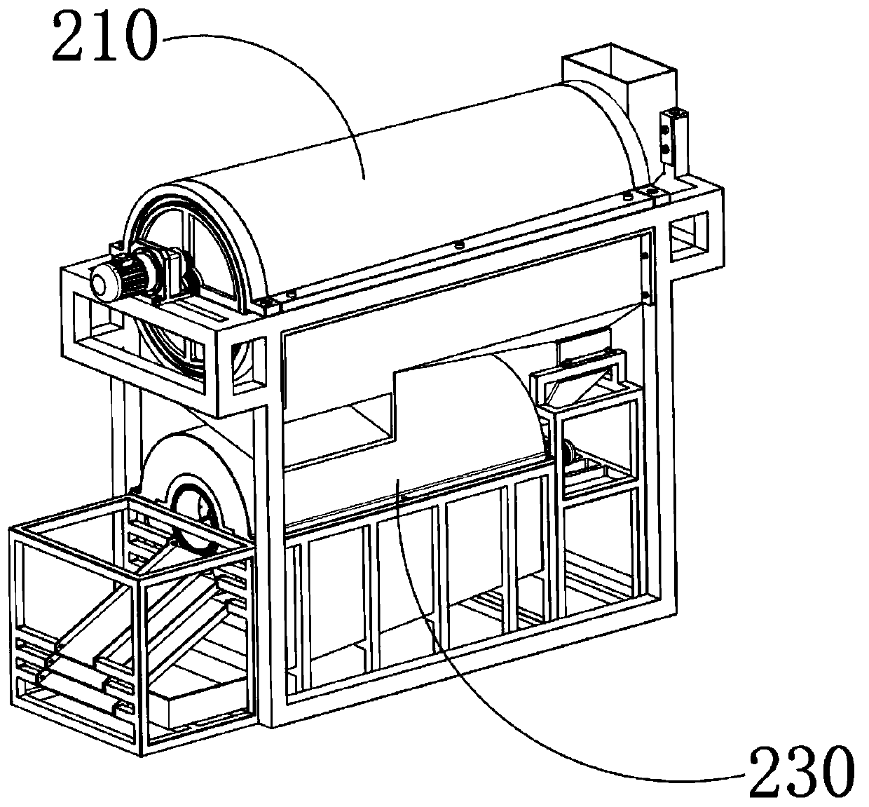 Automatic screening and packaging process of granular traditional Chinese medicinal materials