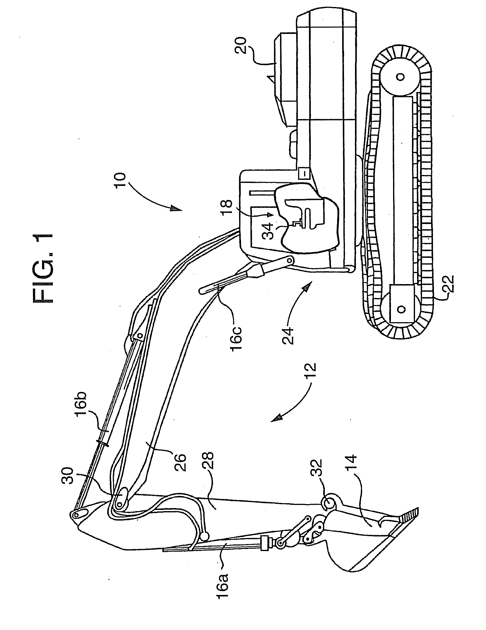 System and method for rapidly shaking an implement of a machine