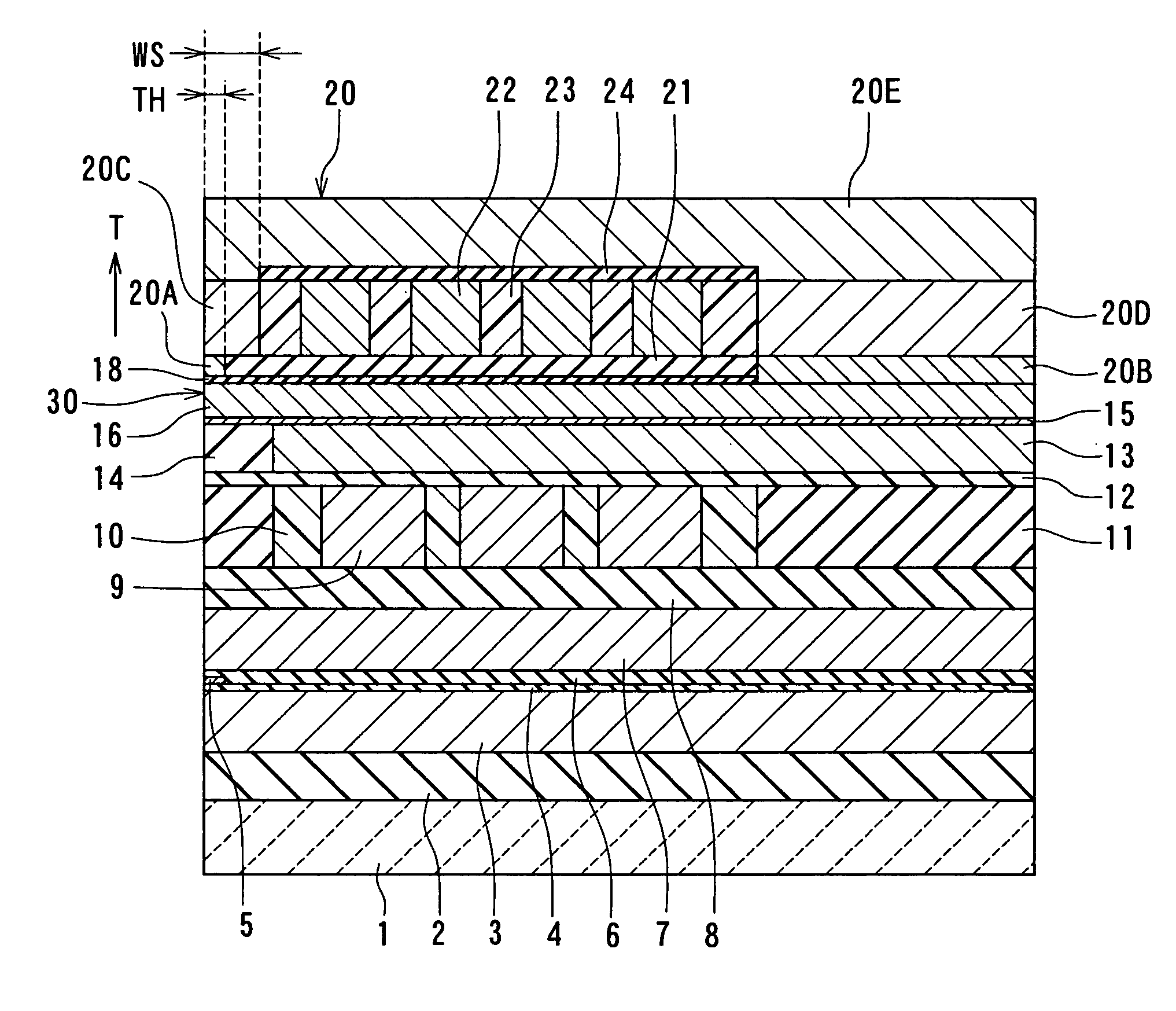 Magnetic head for perpendicular magnetic recording and method of manufacturing same