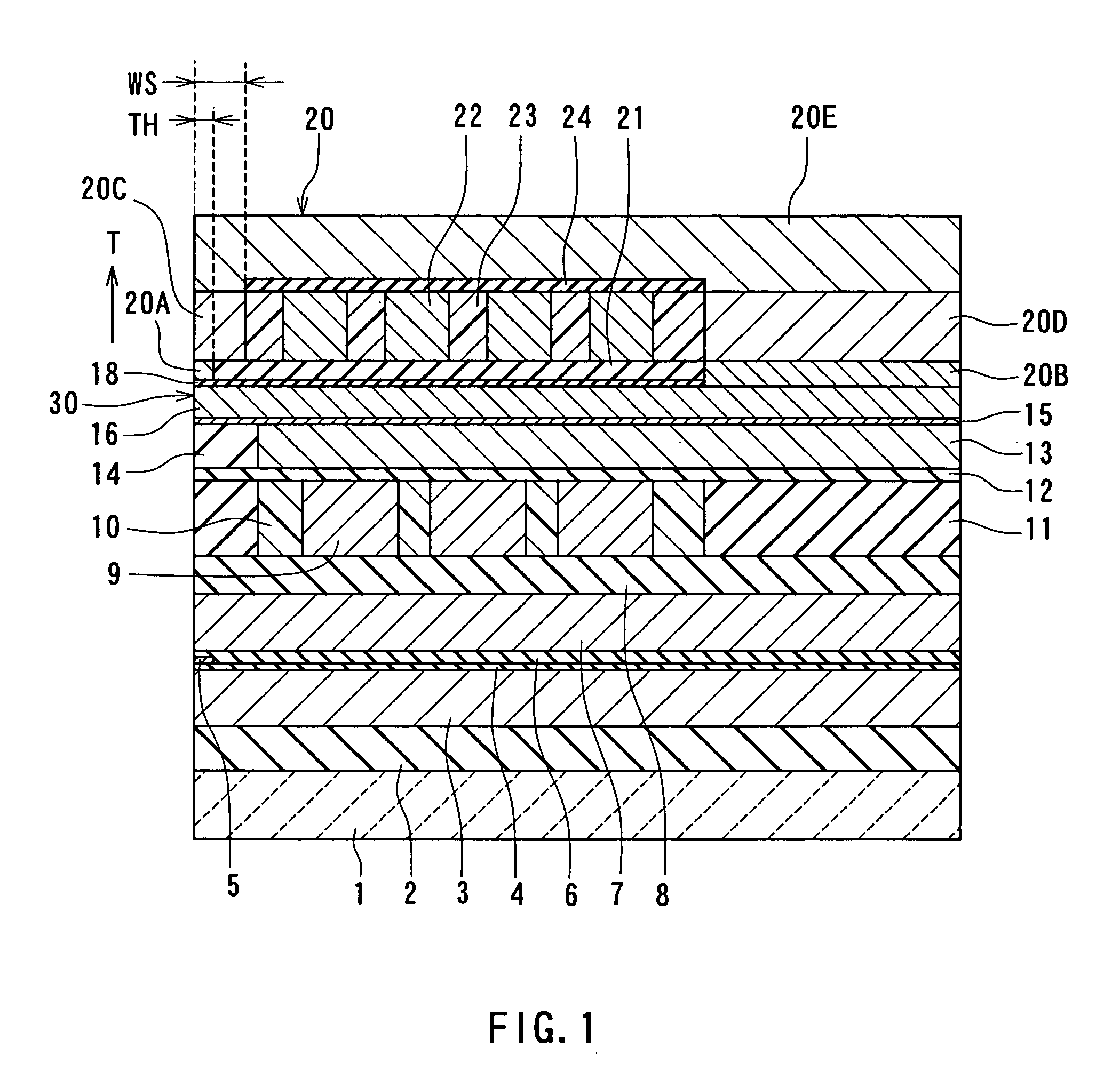 Magnetic head for perpendicular magnetic recording and method of manufacturing same