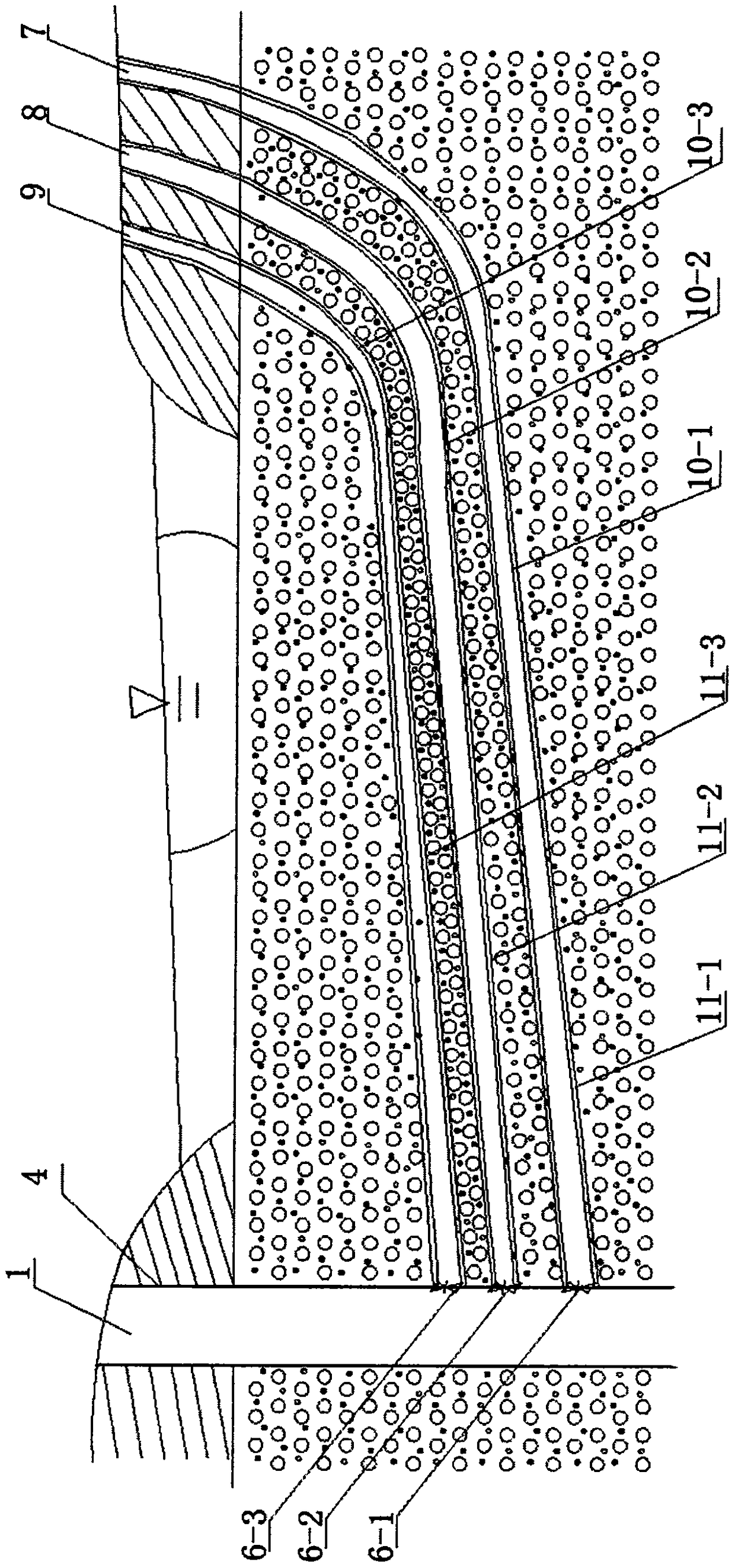 A method for drawing water from seepage wells in arid and semi-arid areas