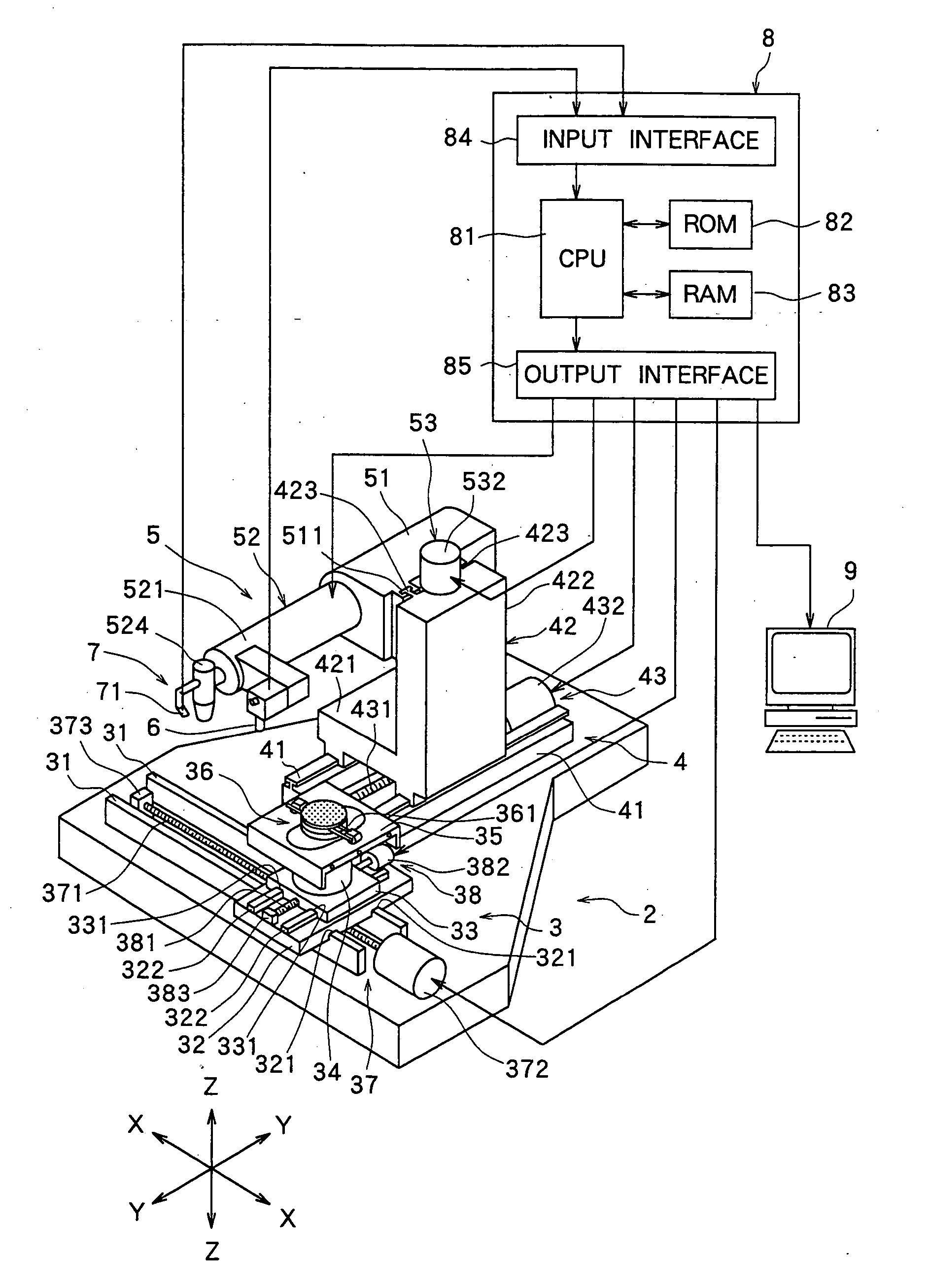 Laser beam machine