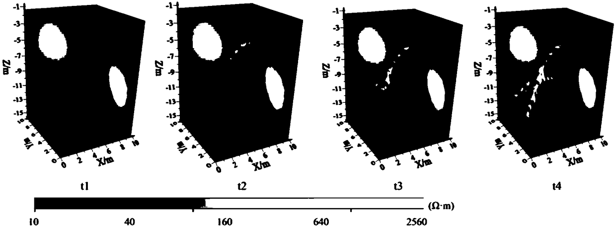 A real-time monitoring method for grouting of unfavorable geological bodies based on four-dimensional resistivity inversion