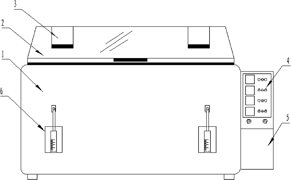 Multi-purpose salt fog test box